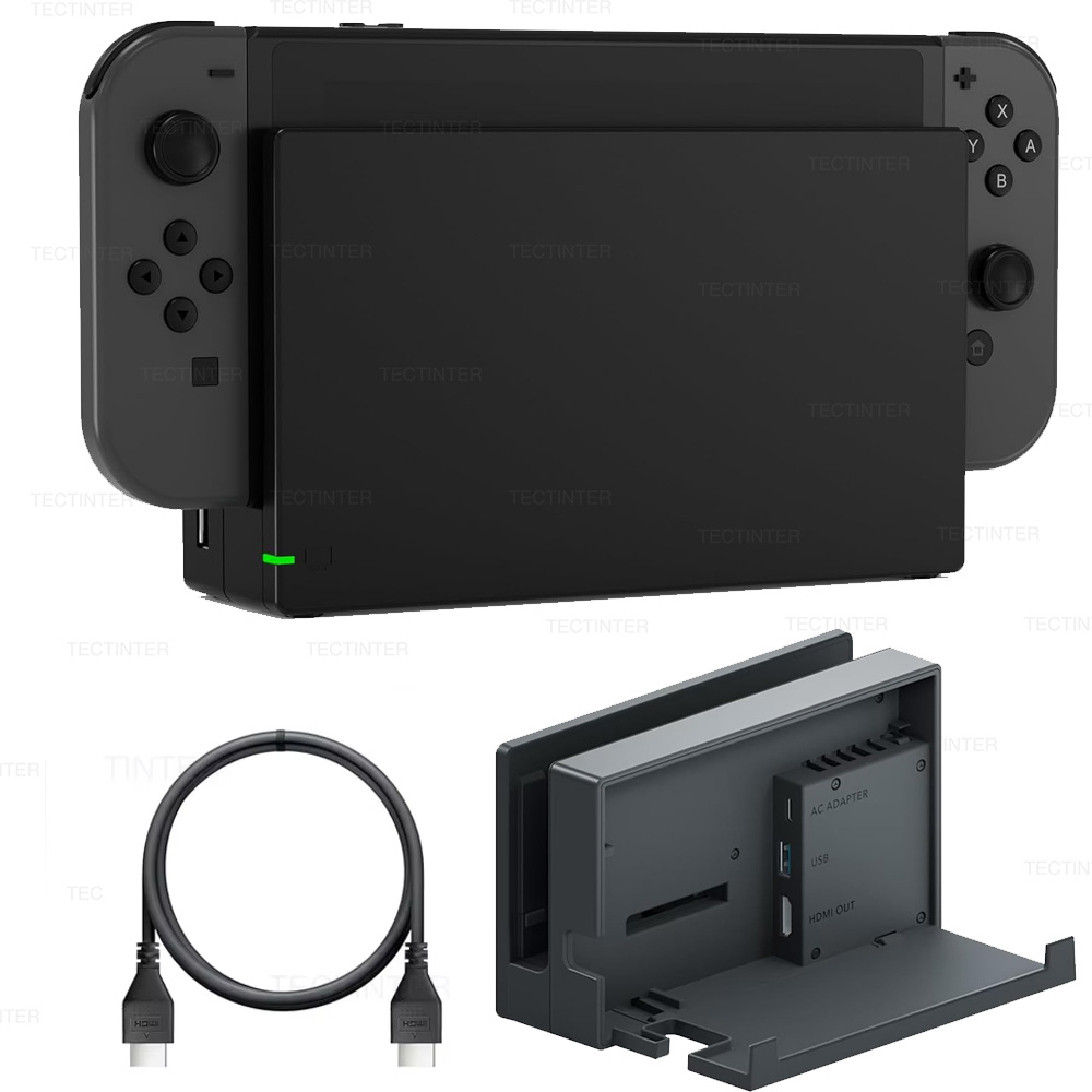 Gaming Console Tv Stand - 2-in-1 Lade- und TV-Dockingstation für Nintendo
