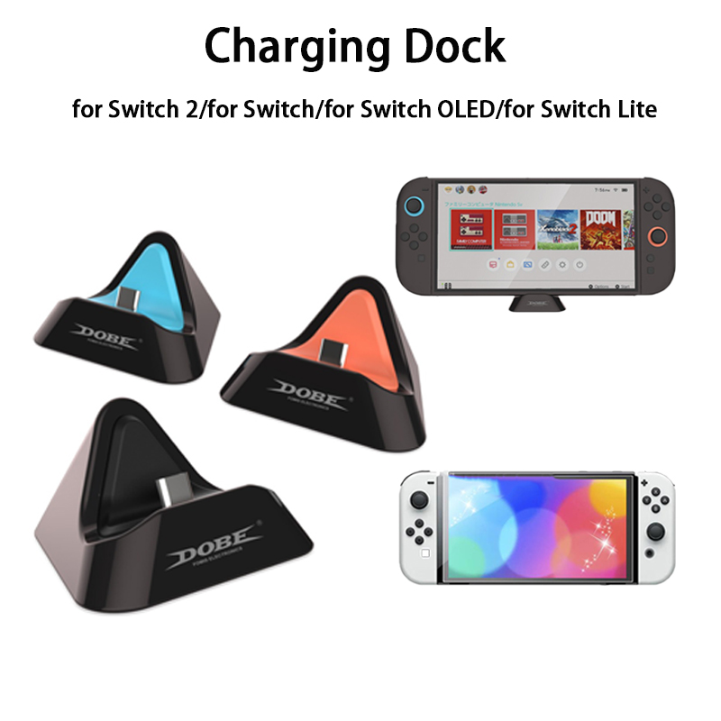 Gaming Console Station - Controller-Ladestation für Switch 2/ Switch OLED/