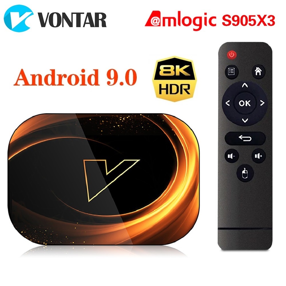 Gaming Console Tv Stand - VONTAR X3 4GB 32GB 8K TV-Box