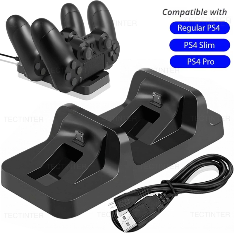 Dual-Ladestation für PS4-Contr – Gaming Console Station Bewertung und Preis
