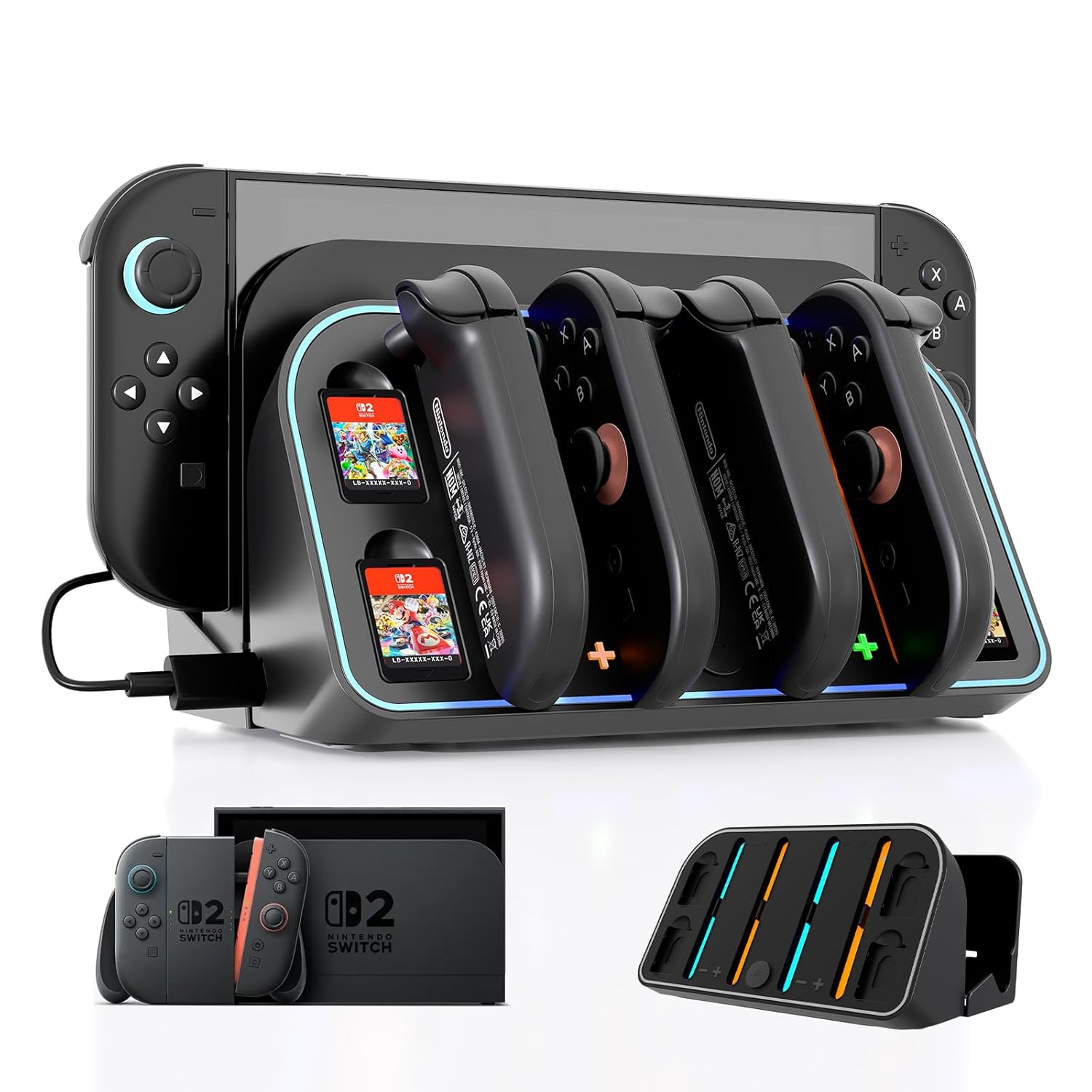 Wandmontierte Ladestation für  – Gaming Console Station Bewertung und Preis