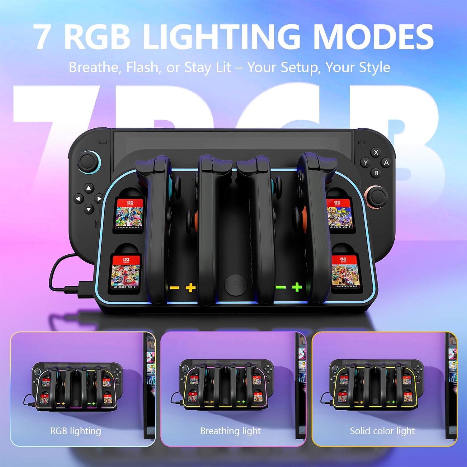 Wandmontierte Ladestation für  – Gaming Console Station Bewertung und Preis