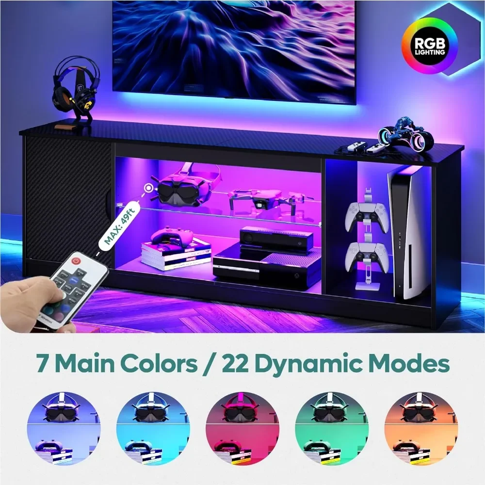 Bestier Led Entertainment Cent – Gaming Console Tv Stand Bewertung und Preis