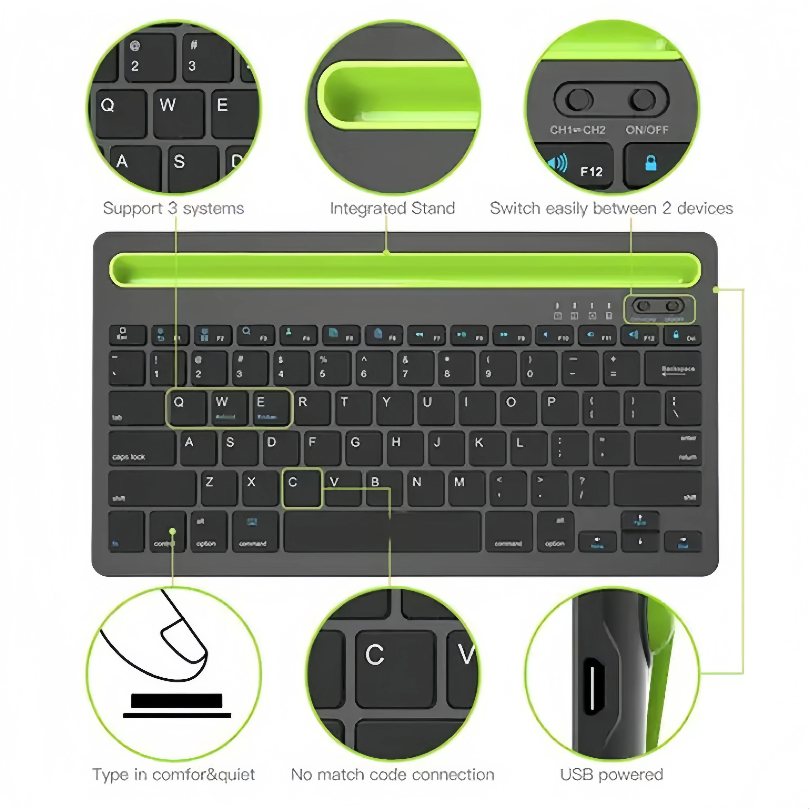 Bluetooth Kabellose Tastatur M – Gaming Console For Ipad Bewertung und Preis